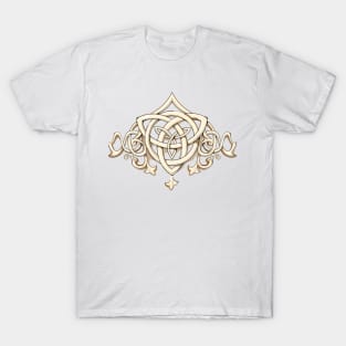 Gold Celtic knot T-Shirt